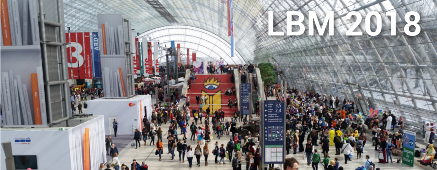 Banner LBM18 Leipziger Buchmesse 2018